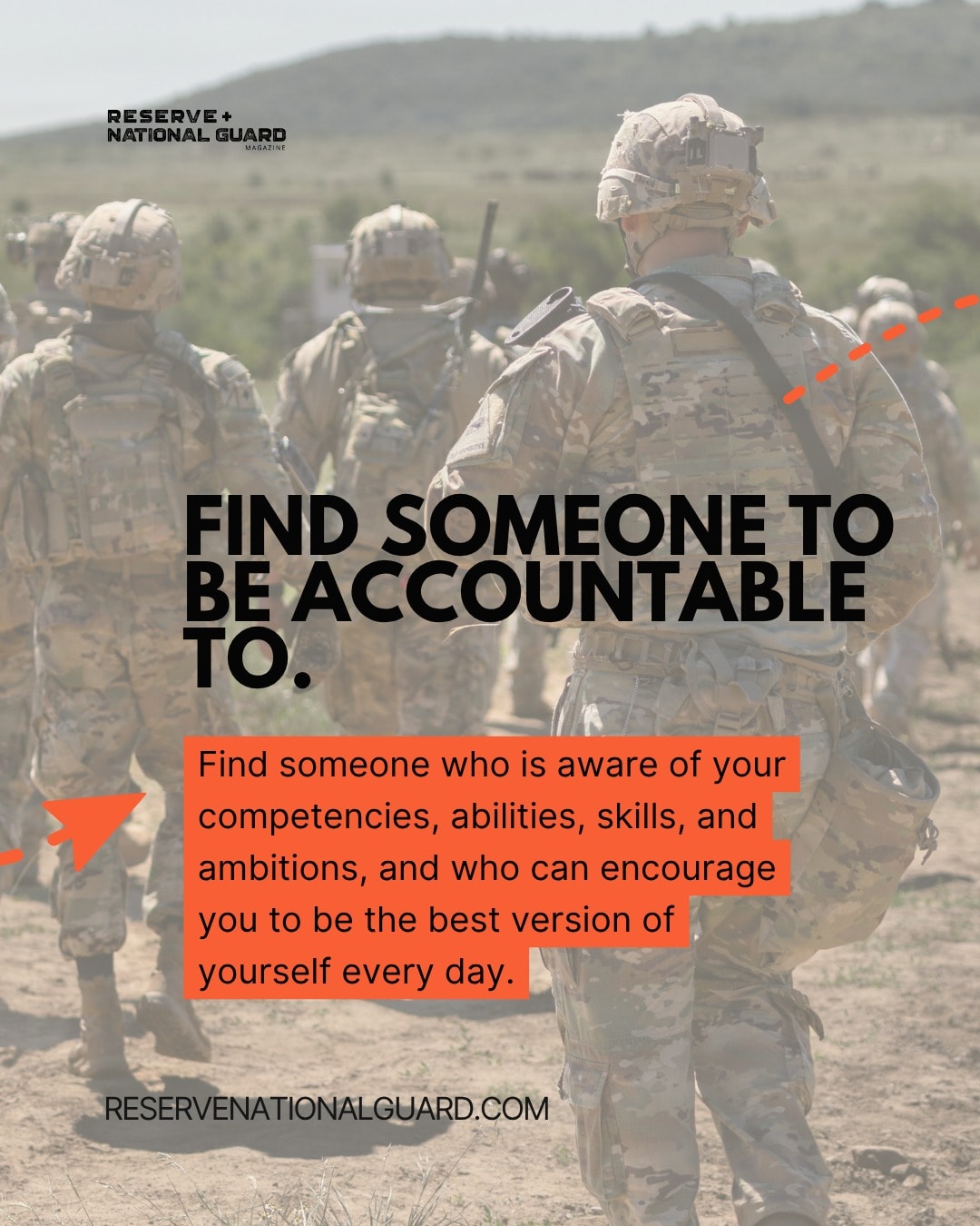 Editorial graphic for 6 Essential Leadership Lessons Learned in the Army Reserve, slide 3