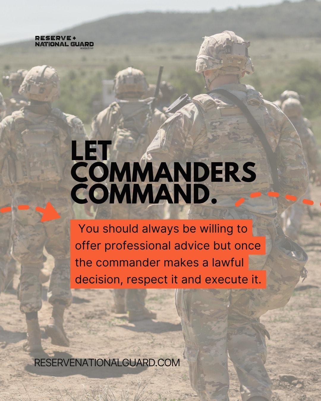 Editorial graphic for 6 Essential Leadership Lessons Learned in the Army Reserve, slide 5