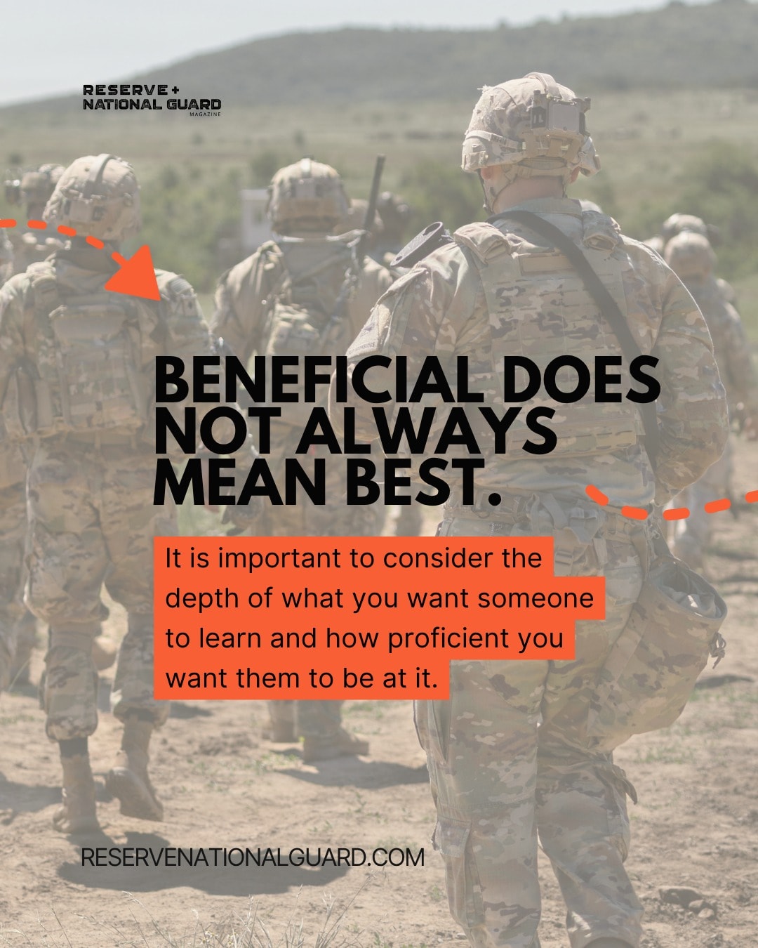 Editorial graphic for 6 Essential Leadership Lessons Learned in the Army Reserve, slide 4